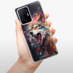 iSaprio Silikónové puzdro - Abstract Wolf pre Xiaomi 11T / 11T Pro