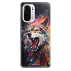 iSaprio Silikónové puzdro - Abstract Wolf pre Xiaomi Poco F3