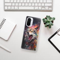 iSaprio Silikónové puzdro - Abstract Wolf pre Xiaomi Poco F3