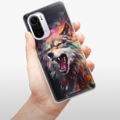 iSaprio Silikónové puzdro - Abstract Wolf pre Xiaomi Poco F3