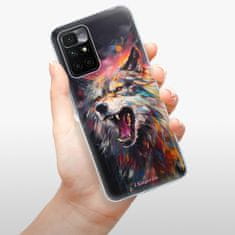 iSaprio Silikónové puzdro - Abstract Wolf pre Xiaomi Redmi 10