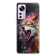 iSaprio Silikónové puzdro - Abstract Wolf pre Xiaomi 12 / 12X