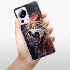 iSaprio Silikónové puzdro - Abstract Wolf pre Xiaomi 13 Lite