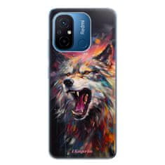 iSaprio Silikónové puzdro - Abstract Wolf pre Xiaomi Redmi 12C