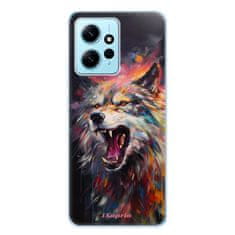 iSaprio Silikónové puzdro - Abstract Wolf pre Xiaomi Redmi Note 12 5G