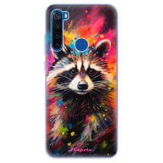 iSaprio Silikónové puzdro - Abstract Racoon pre Xiaomi Redmi Note 8T