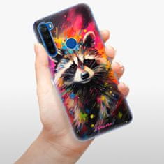 iSaprio Silikónové puzdro - Abstract Racoon pre Xiaomi Redmi Note 8T