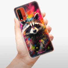 iSaprio Silikónové puzdro - Abstract Racoon pre Xiaomi Redmi 9T