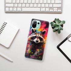 iSaprio Silikónové puzdro - Abstract Racoon pre Xiaomi Mi 11 Lite