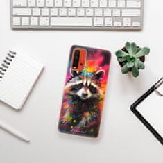 iSaprio Silikónové puzdro - Abstract Racoon pre Xiaomi Redmi 9T