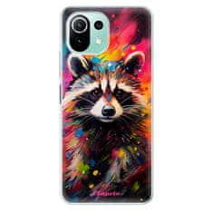 iSaprio Silikónové puzdro - Abstract Racoon pre Xiaomi Mi 11 Lite