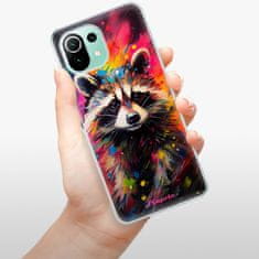 iSaprio Silikónové puzdro - Abstract Racoon pre Xiaomi Mi 11 Lite