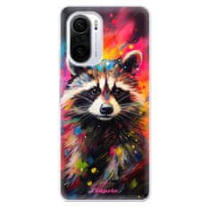 iSaprio Silikónové puzdro - Abstract Racoon pre Xiaomi Poco F3