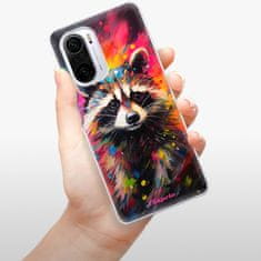 iSaprio Silikónové puzdro - Abstract Racoon pre Xiaomi Poco F3