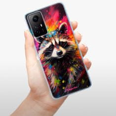 iSaprio Silikónové puzdro - Abstract Racoon pre Xiaomi Redmi Note 12S