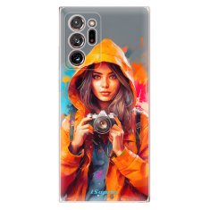 iSaprio Silikónové puzdro - Girl with Camera pre Samsung Galaxy Note 20 Ultra