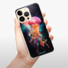 iSaprio Silikónové puzdro - Abstract Jellyfish pre Apple iPhone 13 Pro