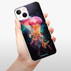 iSaprio Silikónové puzdro - Abstract Jellyfish pre Apple iPhone 13