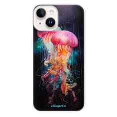 iSaprio Silikónové puzdro - Abstract Jellyfish pre iPhone 15