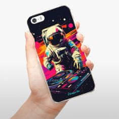 iSaprio Silikónové puzdro - Astronaut DJ pre Apple iPhone 5/5S/SE