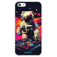 iSaprio Silikónové puzdro - Astronaut DJ pre Apple iPhone 5/5S/SE