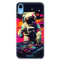 iSaprio Silikónové puzdro - Astronaut DJ pre Apple iPhone Xr