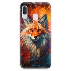 iSaprio Silikónové puzdro - Mysterious Fox pre Samsung Galaxy A20e