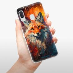 iSaprio Silikónové puzdro - Mysterious Fox pre Samsung Galaxy A20e