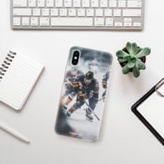 iSaprio Silikónové puzdro - Ice Hockey 12 pre Apple iPhone XS