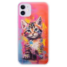 iSaprio Silikónové puzdro - Kitten pre Apple iPhone 11