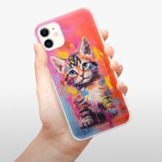 iSaprio Silikónové puzdro - Kitten pre Apple iPhone 11