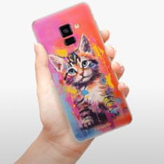 iSaprio Silikónové puzdro - Kitten pre Samsung Galaxy A8 2018