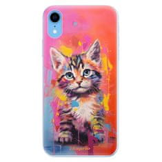 iSaprio Silikónové puzdro - Kitten pre Apple iPhone Xr