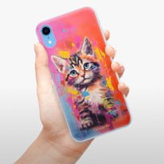 iSaprio Silikónové puzdro - Kitten pre Apple iPhone Xr