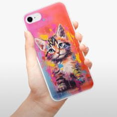 iSaprio Silikónové puzdro - Kitten pre Apple iPhone SE 2020