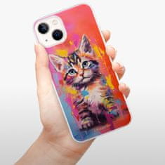 iSaprio Silikónové puzdro - Kitten pre Apple iPhone 13