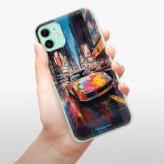 iSaprio Silikónové puzdro - Abstract Porsche pre Apple iPhone 11