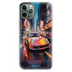 iSaprio Silikónové puzdro - Abstract Porsche pre Apple iPhone 11 Pro