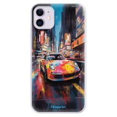 iSaprio Silikónové puzdro - Abstract Porsche pre Apple iPhone 11