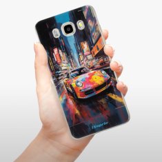 iSaprio Silikónové puzdro - Abstract Porsche pre Samsung Galaxy J5 (2016)