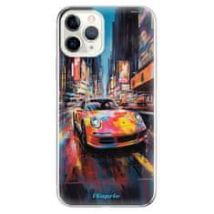 iSaprio Silikónové puzdro - Abstract Porsche pre Apple iPhone 11 Pro