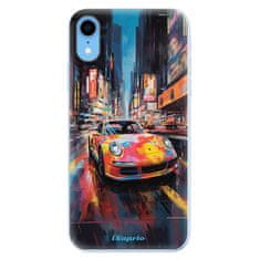 iSaprio Silikónové puzdro - Abstract Porsche pre Apple iPhone Xr