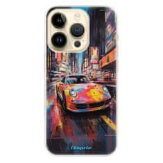 iSaprio Silikónové puzdro - Abstract Porsche pre iPhone 14 Pro