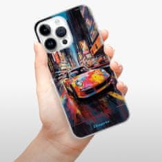 iSaprio Silikónové puzdro - Abstract Porsche pre iPhone 15 Pro Max