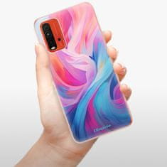 iSaprio Silikónové puzdro - Abstract Wave 02 pre Xiaomi Redmi 9T