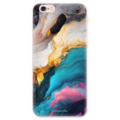 iSaprio Silikónové puzdro - Color Marble 21 pre Apple iPhone 6