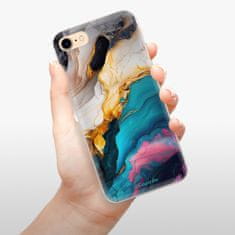 iSaprio Silikónové puzdro - Color Marble 21 pre Apple iPhone 7 / 8