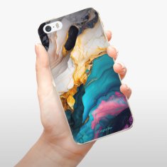 iSaprio Silikónové puzdro - Color Marble 21 pre Apple iPhone 5/5S/SE