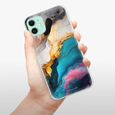 iSaprio Silikónové puzdro - Color Marble 21 pre Apple iPhone 11