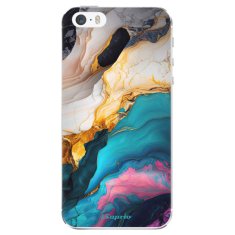 iSaprio Silikónové puzdro - Color Marble 21 pre Apple iPhone 5/5S/SE